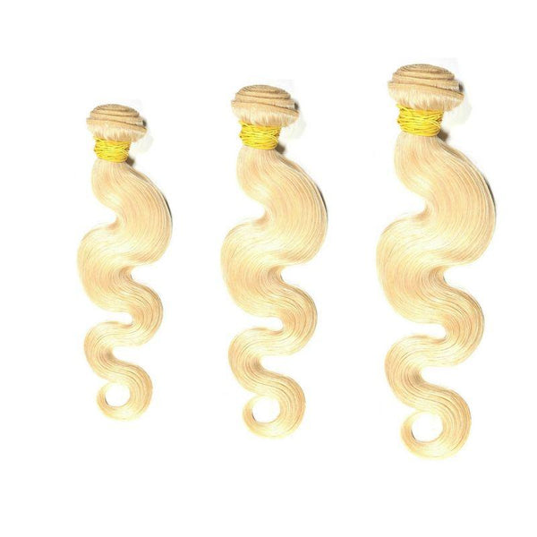 Russian Blonde Body Wave Bundle Deals